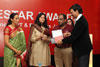 Best Business Feature - Malini Goyal, Charles Assisi (on behalf of Indrajit Gupta) received the award